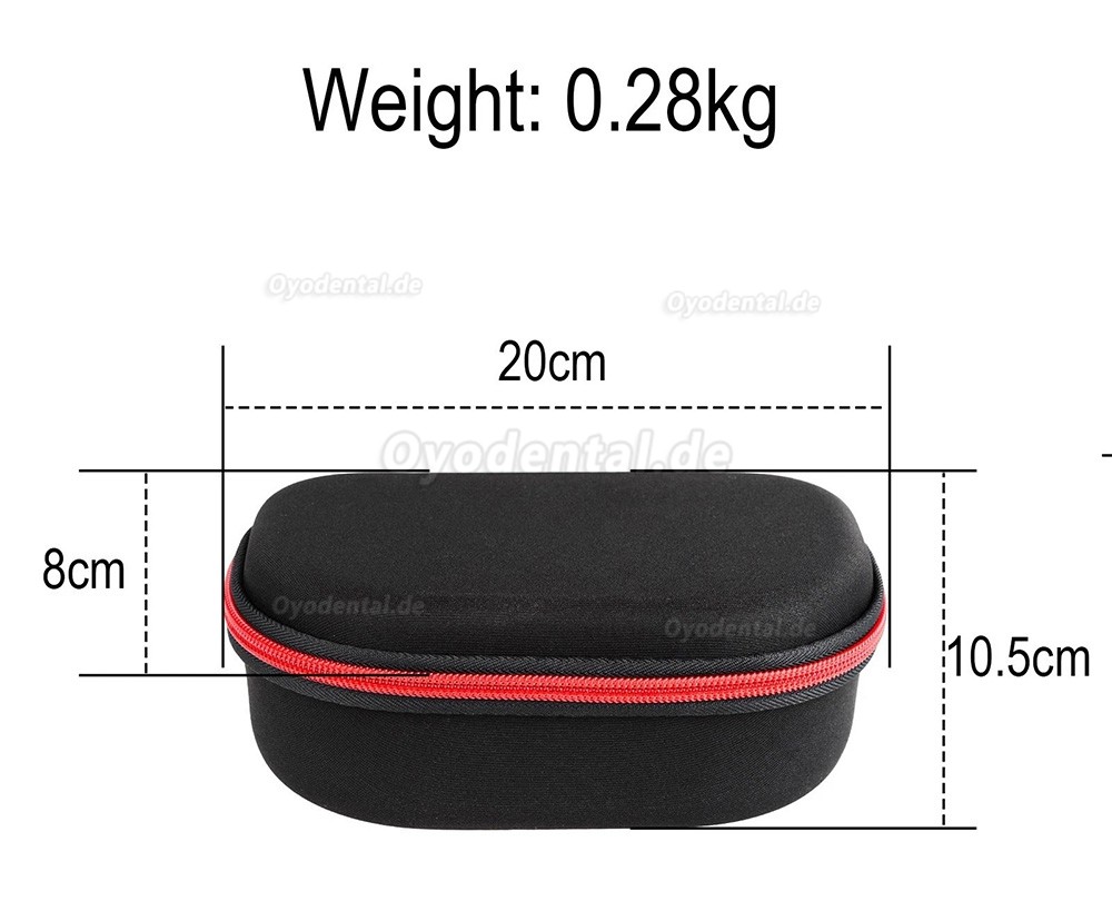 DY-118 2.5X 450 mm Dental Lupenbrille Aluminiumrahmen Einstellbarer Pupillenabstand